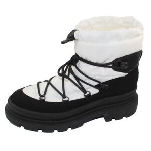 Avita Black and White Winter Boots